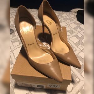 Christian Louboutin’s half d’Orsay Iriza pump